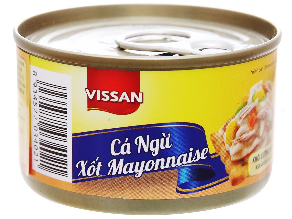 Ca Ngừ Xốt Mayonnaise Vissan Hộp 85g Văn Phong Phẩm Onl