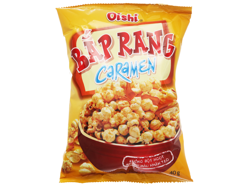 Snack bắp rang caramen Oishi | Văn Phòng Phẩm Online FAST...
