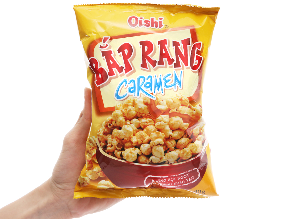 Snack bắp rang caramen Oishi | Văn Phòng Phẩm Online FAST...