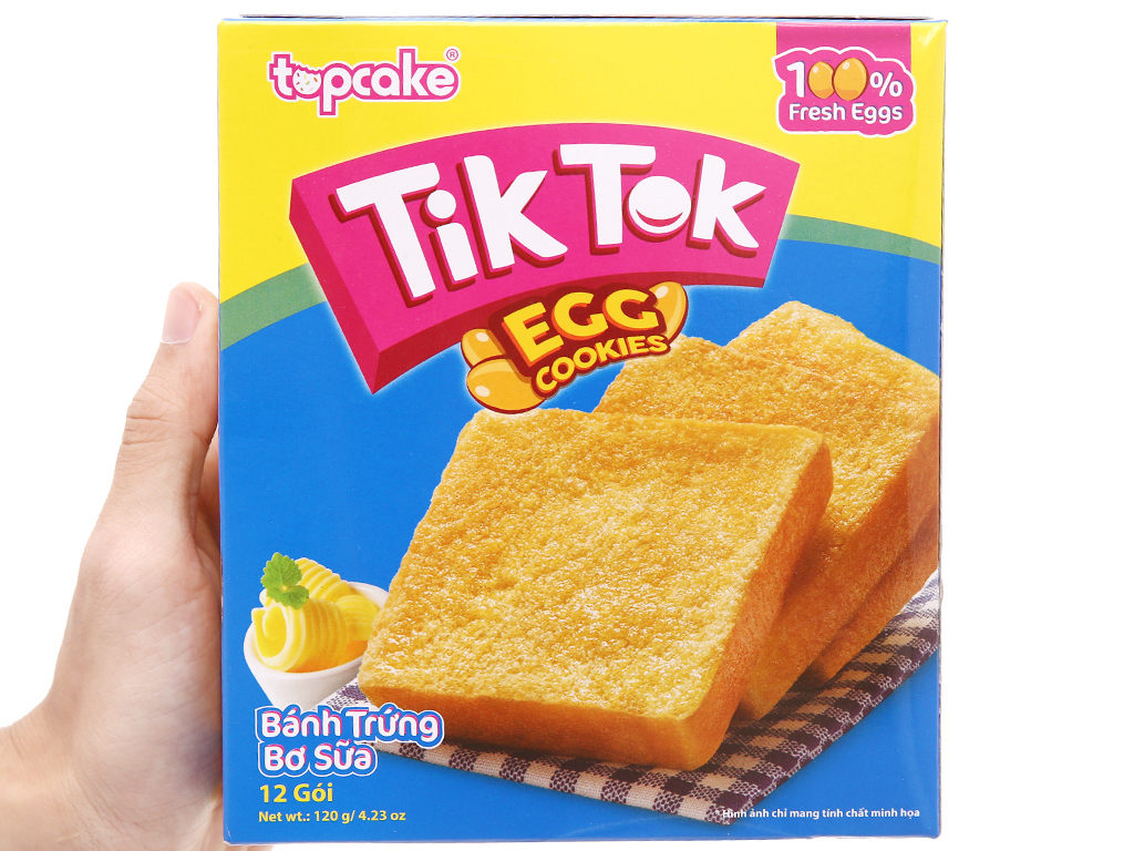Bánh trứng bơ sữa Tik Tok | Văn phòng phẩm FAST - Giao Hà...