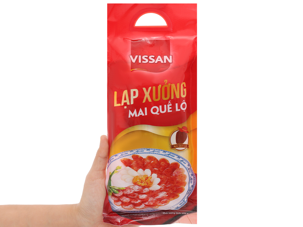 Lạp Xưởng Mai Quế Lộ Vissan Gói 200g 