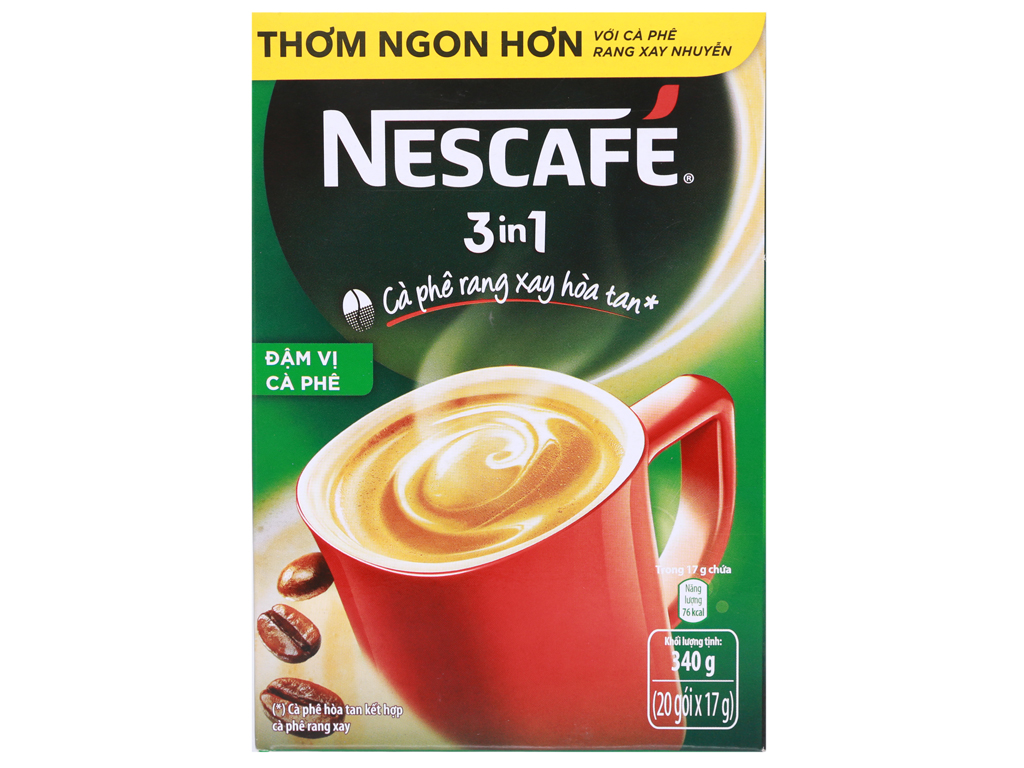 Cà Phê Sữa Nescafé 3 Trong 1 đậm Vị Cà Phê 340g Văn Phò