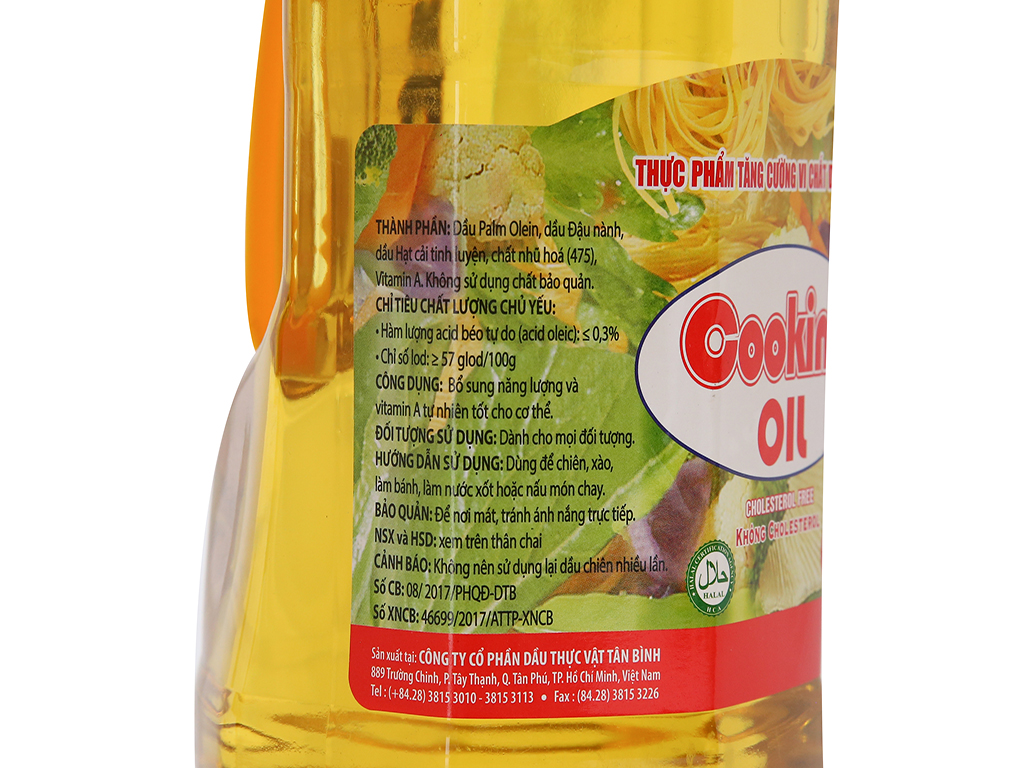 Dầu thực vật Cooking Oil Nakydaco Fast.vn