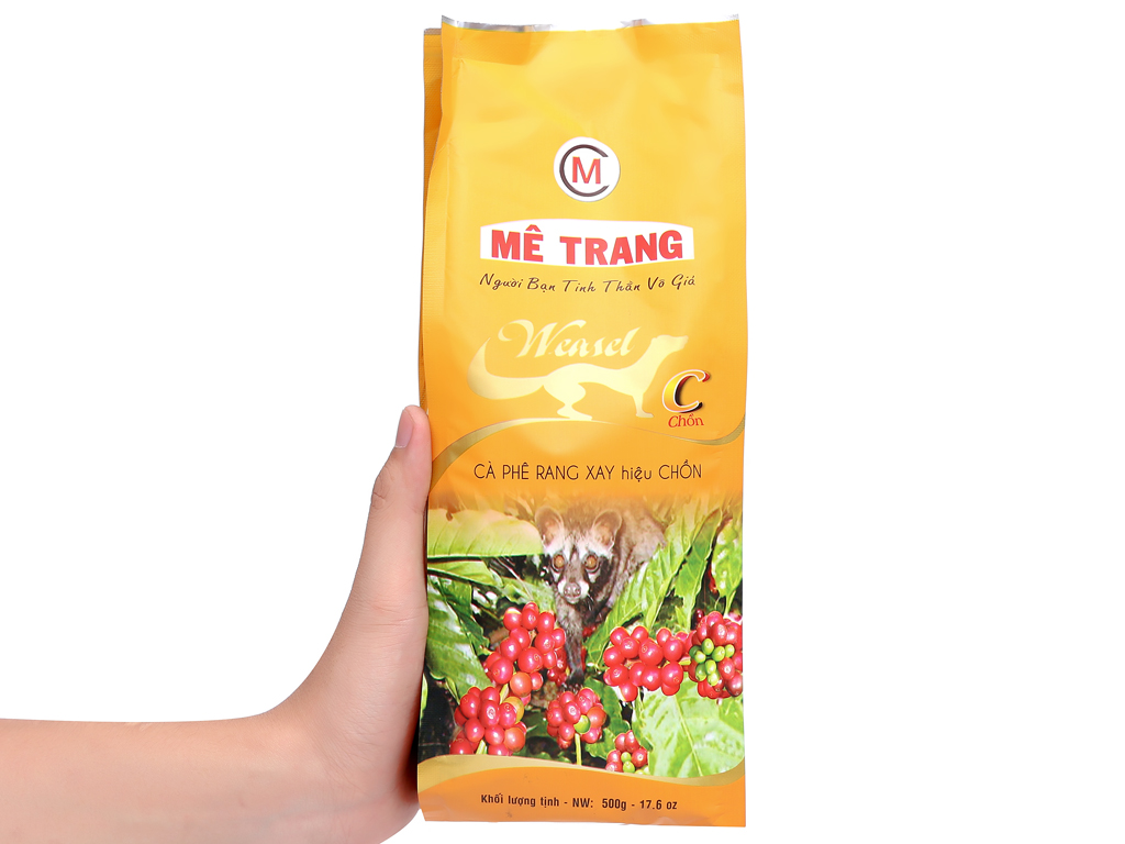 Cà phê Mê Trang rang xay hiệu Chồn 500g | Văn Phòng Phẩm ...