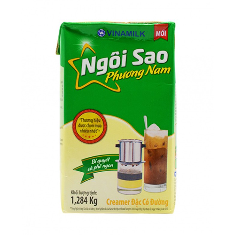 Sữa đặc Ngoi Sao Phương Nam 1 2kg Hộp Giấy Văn Phong